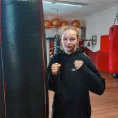 Sie brennt für das Boxen