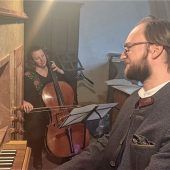 Cello und Orgel in barocker Brillanz
