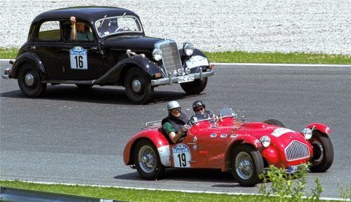 Sind die Zeiten für Oldtimer-Sportveranstaltungen wie die ADAC Bavaria Historic bald vorbei? Foto ADAC