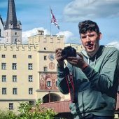 Trotz schwerer Krankheit ein glücklicher Mensch