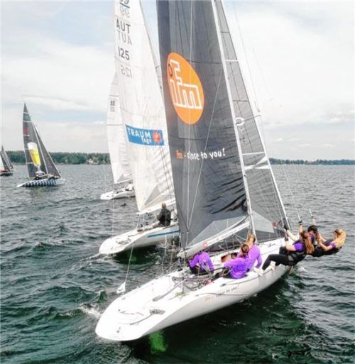 Spannender Asso 99 Cup auf der Fraueninsel.Foto Niessen