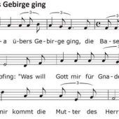„Als Maria übers Gebirge ging“