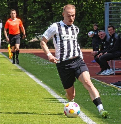 Thomas Winklbauer würde gerne den Traum vom Profifußball verwirklichen.Foto Michael Buchholz