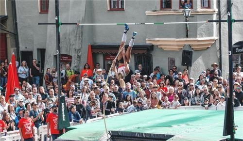 Zwei Siegerinnen: Moana-Lou Kleiner (im Bild) teilte sich den Sieg in der Frauen-Hauptklasse mit Parlak Demet.Foto John Cater