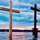 Zweites Gedenk-Kreuz im Starnberger See