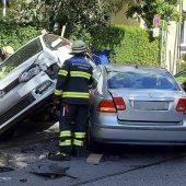 Unfall beim Wenden