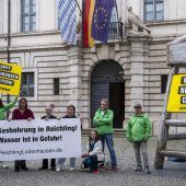 Protest gegen geplante Gas-Bohrung