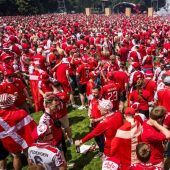 Europa feiert in Deutschland eine Party