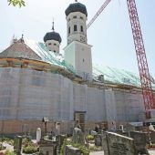 Benediktbeuerns Basilika akut einsturzgefährdet