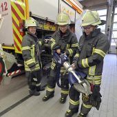 Eine Familie im Feuerwehr-Fieber