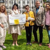Spende von 1030 Euro für „Rosenheimer Aktion für das Leben“