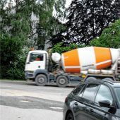 Zufahrt nach Starkregen wieder frei