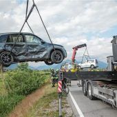 Folgenschweres Wendemanöver – Unfall bei Grabenstätt – 45000 Euro Schaden