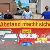 Kräftig in die Pedale treten