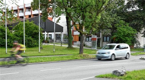 An der Küpferlingstraße in Rosenheim wird keine Tempo-30-Zone eingerichtet werden. Foto Peter Schlecker