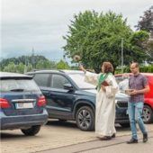 Kirchlicher Segen für alles, was Räder hat