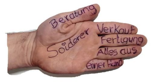 Bestes Handwerk, von der Beratung bis zum fertigen Produkt.