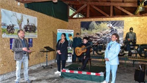 Christian Poitsch vom Museumsnetzwerk eröffnet die Veranstaltung. Foto Schlecker