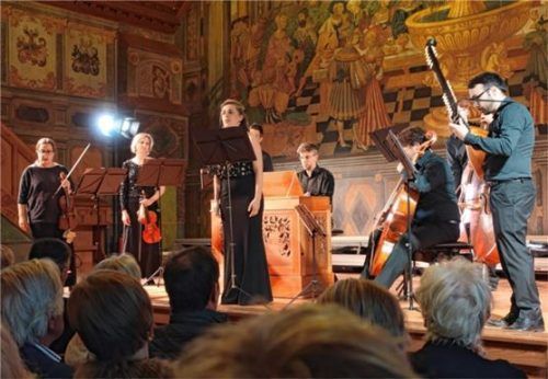 Das Ensemble Concerto München begeisterte im Wasserburger Rathaussaal.Foto füchtner