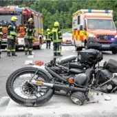 Motorradfahrer bei Unfall schwer verletzt