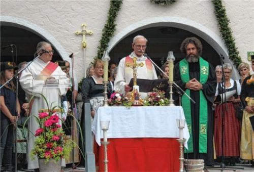 Der ökumenische Gottesdienst am Festsonntag.