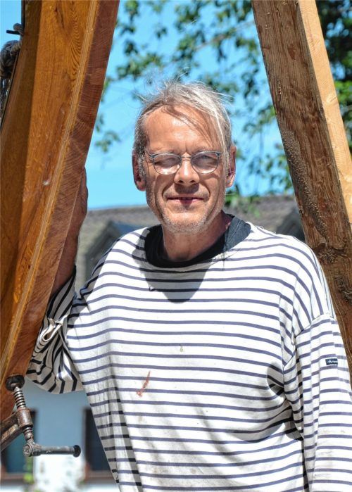 Der Traum vom selbst gebauten Wikingerschiff begleitet Stefan Sondermann schon sein ganzes Leben. Fotos Eichstädter
