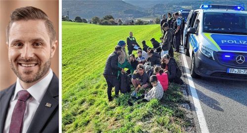 Deutliche Ansagen macht Daniel Artmann (CSU) zur Migrationspolitik. Derweil bleibt der Druck auf die Grenzen trotz Kontrollen der Bundespolizei hoch. Foto re/Bundespolizei