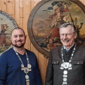 Proklamation der Stadtkönige bei der FSG Rosenheim