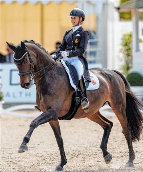 Doppelsieg in Balve: Jessica von Bredow-Werndl und TSF Dalera BB sind auf dem Weg zu Olympia. Foto Longines Balve Optimum