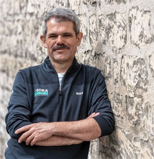 Ein Blick für Talente: Ralph Denk, Teamchef des Profi-Rennstalls BORA-hansgrohe.Foto Andreas Hartmann