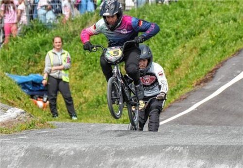 Florian Gfäller Senior belohnte sich mit einem zweiten und einem dritten Platz.Foto Georg Gruber