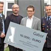10000 Euro für die Rettungsdienste