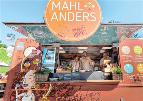 Kulinarisches Highlight: der Foodtruck von Mahlanders.