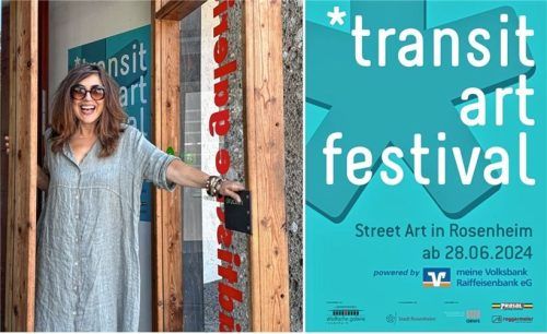 Monika Hauser-Mair leitet die Städtische Galerie und organisiert das seit dem Jahr 2020 jährlich stattfindende „Transit Art Festival“ für Straßenkunst. Fotos Graf/RE