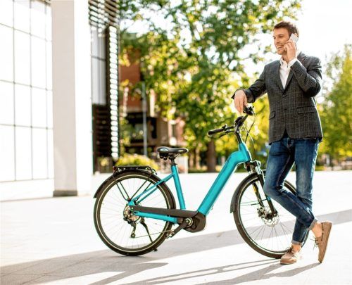 Öfter mal das Elektrofahrrad nehmen für dem Weg zur Arbeit – ein wertvoller Beitrag.Foto adobestock