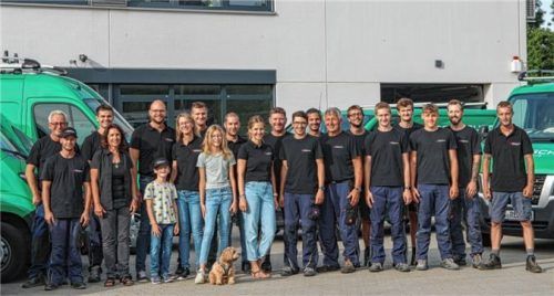 Sie alle gehören zum Team Rauscher.