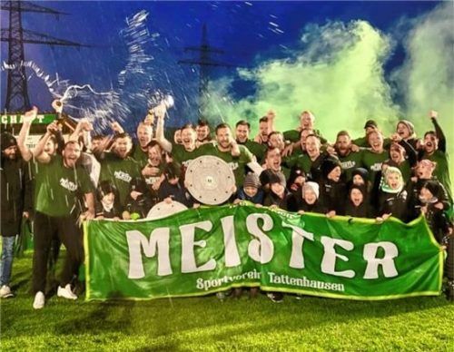 Spielt in der nächsten Saison in der Kreisliga: der SV Tattenhausen. Foto SV Tattenhausen