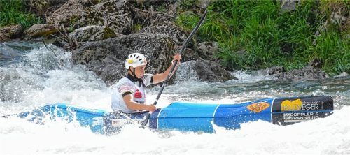 Vollgas vom Anfang bis zum Ziel: Lisa Köstle aus Inzell feierte die Vizemeisterschaft im Sprintrennen.Foto Wegscheider