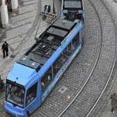 Bauarbeiten bei Tram und U-Bahn
