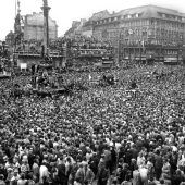 1954: Empfang der Helden von Bern