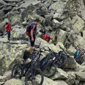 Schüler-Mountainbikes geborgen