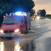 Sturzflut sorgt für volle Keller