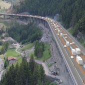 Test auf der Luegbrücke