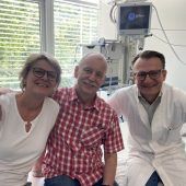 Ärzte-Allianz rettet Familienvater das Leben