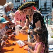 Kleine Piraten erobern Tannenhofvorplatz