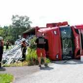 Schwerer Unfall bei Stadl in Schechen
