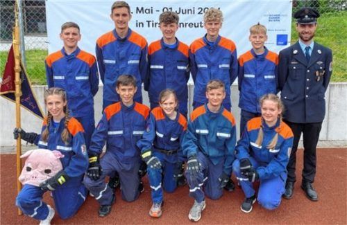 Bei der bayerischen Meisterschaft belegte die Mannschaft der Feuerwehren Heldenstein und Lauterbach den vierten Platz.