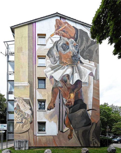Case Maclaims „Rudy“ in der Oberwöhrstraße.Foto  Weiand