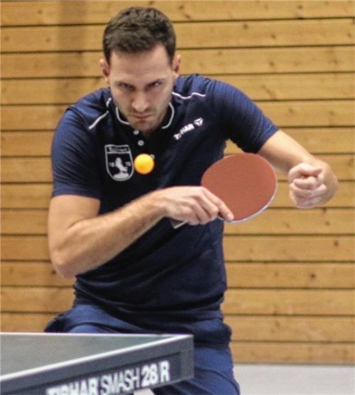 Der Priener Christoph Breitrainer möchte mit seiner Mannschaft den sofortigen Wiederaufstieg in die Bezirksliga schaffen.Foto Gerhard Erlich