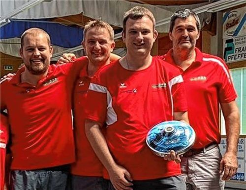 Der SV Truchtlaching Seeon hat die Bezirksoberliga Süd gewonnen. Foto Albert Kamhuber